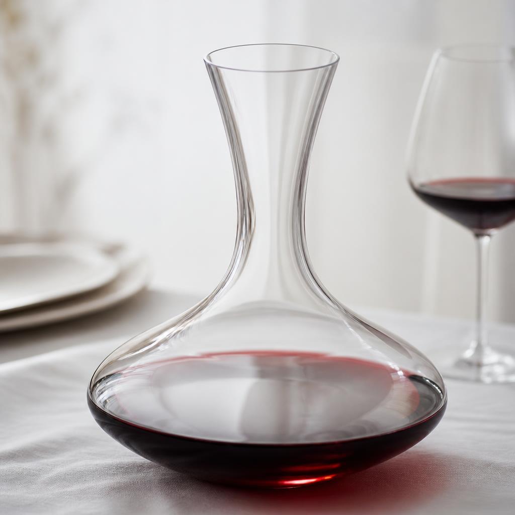 Carafe dekanter i krystall